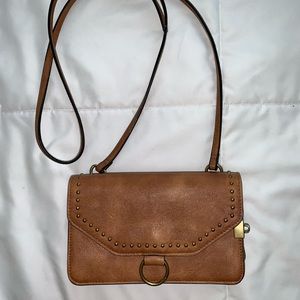 Brown crossbody purse